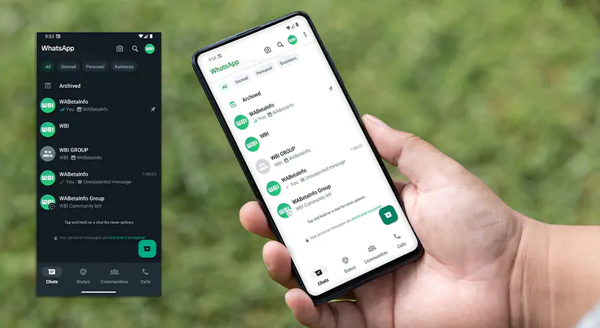 WhatsApp Android Tasarımı Değişti! Yeni Arayüz Böyle Görünüyor