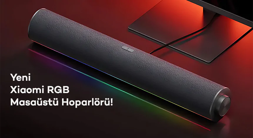 Xiaomi’den Yenilik Dolu Redmi RGB Hoparlör: Uygun Fiyatlarla Satışta!