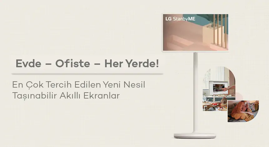 Geleneksel Monitörlere Elveda! İşte Yeni Taşınabilir Akıllı Ekran Önerisi