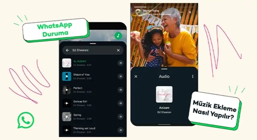 WhatsApp Duruma Müzik Ekleme Nasıl Yapılır?