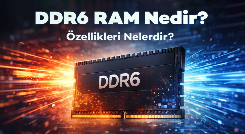 DDR6 RAM Nedir? Özellikleri Nelerdir?