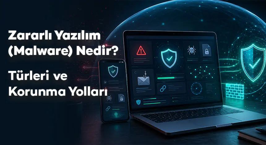 Zararlı Yazılım (Malware) Nedir? Türleri ve Korunma Yolları