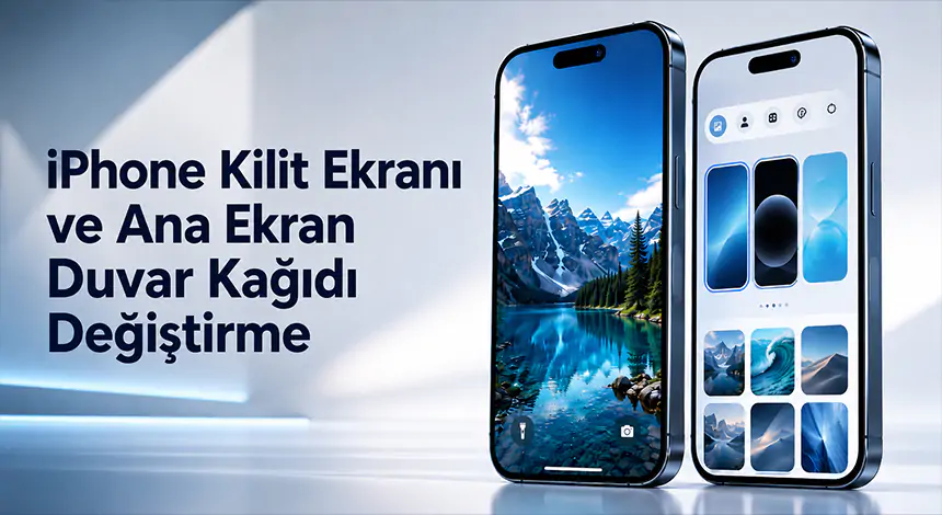 iPhone Kilit Ekranı ve Ana Ekran Duvar Kağıdı Değiştirme