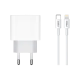 Phixi PD Destekli 15W Type-C to Lightning Kablolu Şarj Cihazı