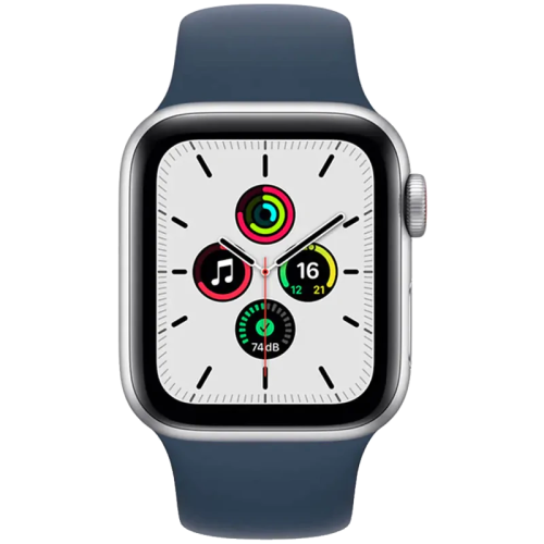 Yenilenmiş Apple Watch SE 44 mm Mavi - Görsel