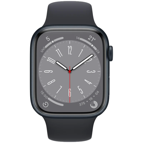 Yenilenmiş Apple Watch Series 8 41 mm Midnight - Görsel