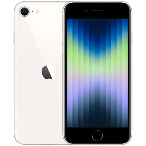Yenilenmiş Apple iPhone SE 2022 128 GB Yıldız Işığı - Görsel