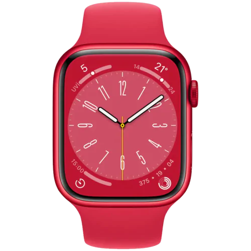 Yenilenmiş Apple Watch Series 8 45 mm (PRODUCT)RED - Görsel