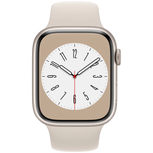 Yenilenmiş Apple Watch Series 8 41 mm Starlight - Görsel