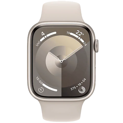 Yenilenmiş Apple Watch Series 9 45 mm Starlight - Görsel