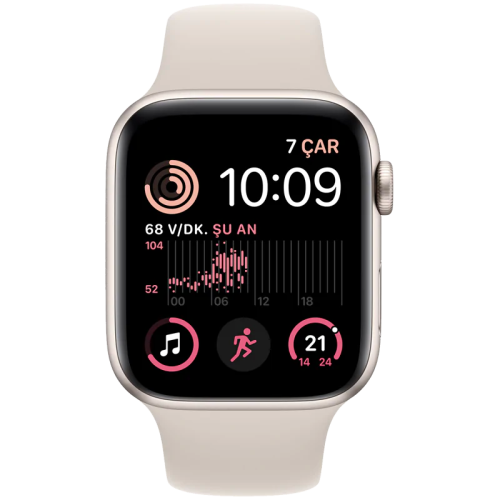 Yenilenmiş Apple Watch Series SE 2 44 mm Krem - Görsel