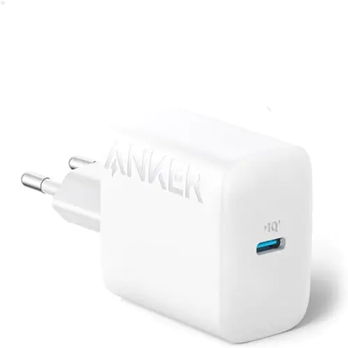 Anker 20W USB C Hızlı Şarj Cihazı-A2347-Beyaz Beyaz - Görsel