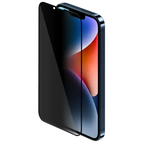 IPhone 13-13 PRO-14 ANTİ STATİK 6D HAYALET CAM - Görsel