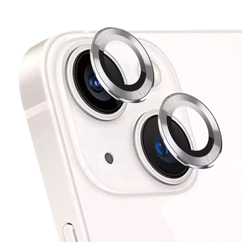 IPhone 14-14 PLUS(MAX) SAFİR KAMERA KORUMA LENSİ Gümüş - Görsel