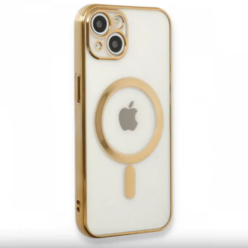 IPHONE 14 ALTIN LAZER MAGSAFE KILIF - Görsel