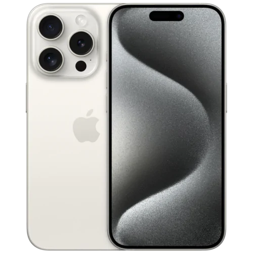 Yenilenmiş IPhone 15 Pro 256 GB Beyaz Titanyum - Görsel