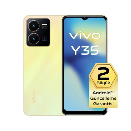Yenilenmiş Vivo Y35 256 GB Altın - Görsel