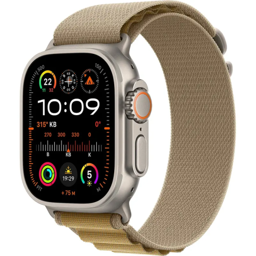 Yenilenmiş Yenilenmiş Apple Watch Ultra 2 49 mm Titanyum Gri Mükemmel - Görsel