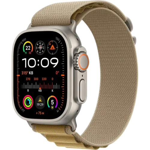 Yenilenmiş Apple Watch Ultra 2 49 mm Titanyum Gri - Görsel