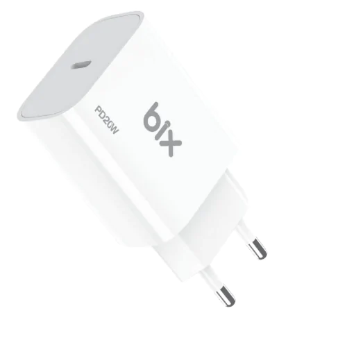 BİX BX-PD21TA 20W PD ŞARJ ADAPTÖRÜ Beyaz - Görsel