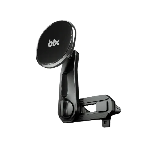 BİX BXCH6 3360° AYARLANABİLİR MANYETİK ARAÇ İÇİ TELEFON TUTUCU SİYAH Siyah - Görsel