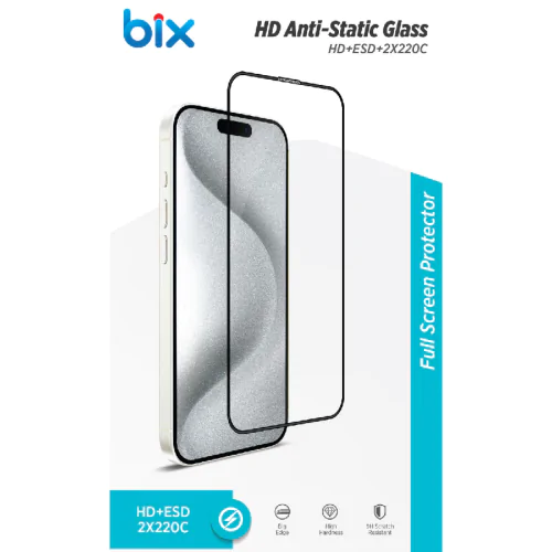 BİX IPHONE 11 HD YÜKSEK HASSASİYETLİ ANTİ-STATİK EKRAN KORUYUCU Şeffaf - Görsel